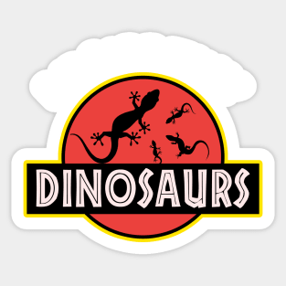 Lizard Gift I Raise Tiny Dinosaurs  bearded dragon Sticker